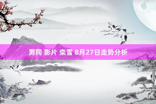 男同 影片 栾雪 8月27日走势分析