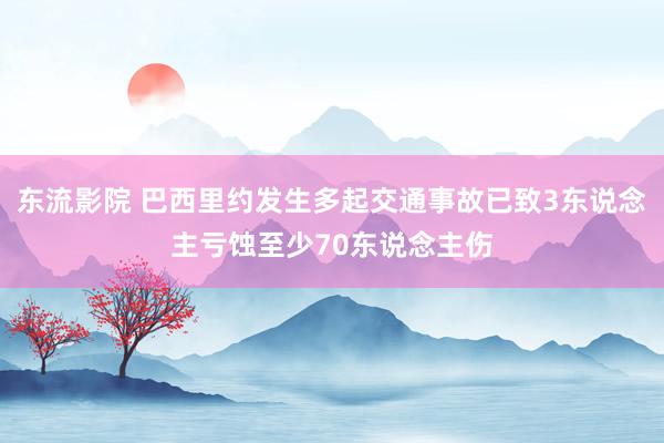 东流影院 巴西里约发生多起交通事故已致3东说念主亏蚀至少70东说念主伤