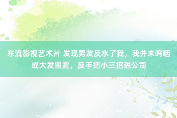 东流影视艺术片 发现男友反水了我，我并未呜咽或大发雷霆，反手把小三招进公司