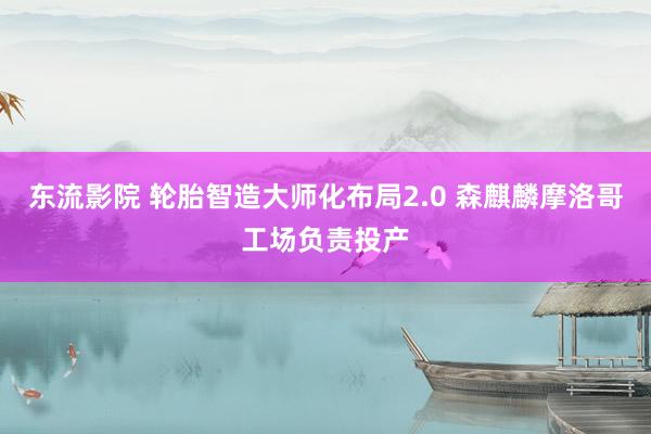 东流影院 轮胎智造大师化布局2.0 森麒麟摩洛哥工场负责投产