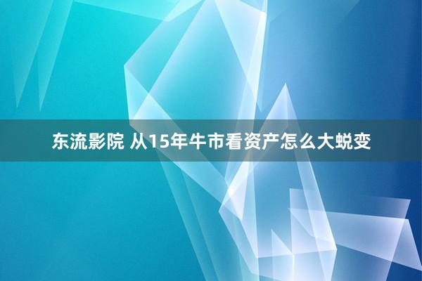 东流影院 从15年牛市看资产怎么大蜕变