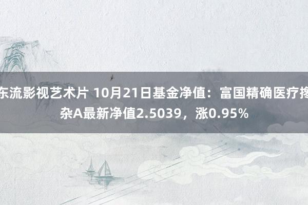 东流影视艺术片 10月21日基金净值：富国精确医疗搀杂A最新净值2.5039，涨0.95%