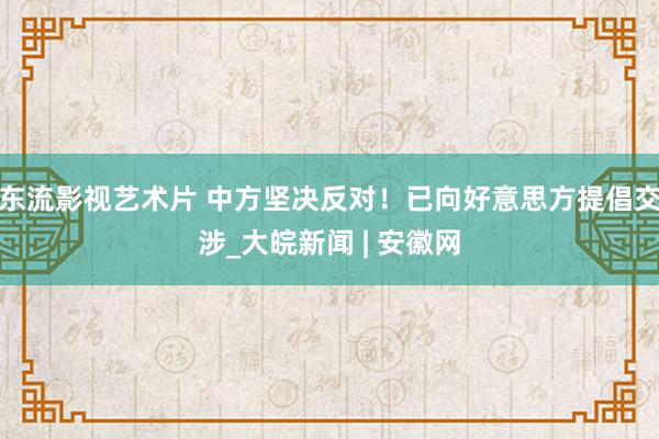 东流影视艺术片 中方坚决反对！已向好意思方提倡交涉_大皖新闻 | 安徽网