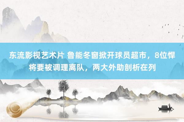 东流影视艺术片 鲁能冬窗掀开球员超市，8位悍将要被调理离队，两大外助剖析在列