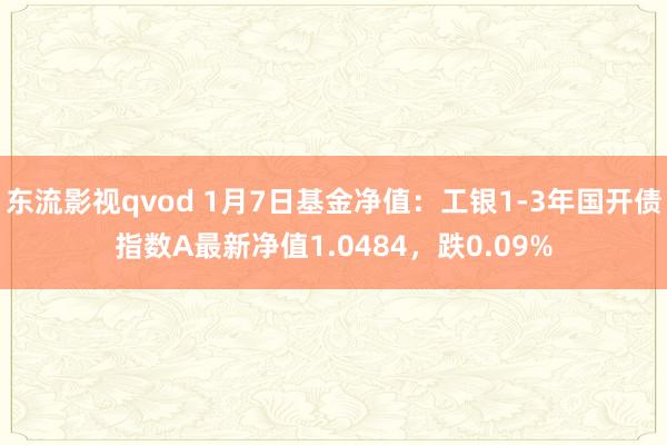 东流影视qvod 1月7日基金净值：工银1-3年国开债指数A最新净值1.0484，跌0.09%