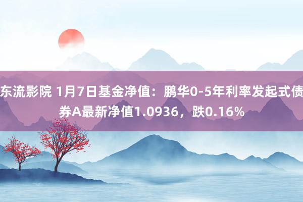 东流影院 1月7日基金净值：鹏华0-5年利率发起式债券A最新净值1.0936，跌0.16%